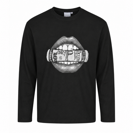 MD$ LONGSLEEVE BLACK