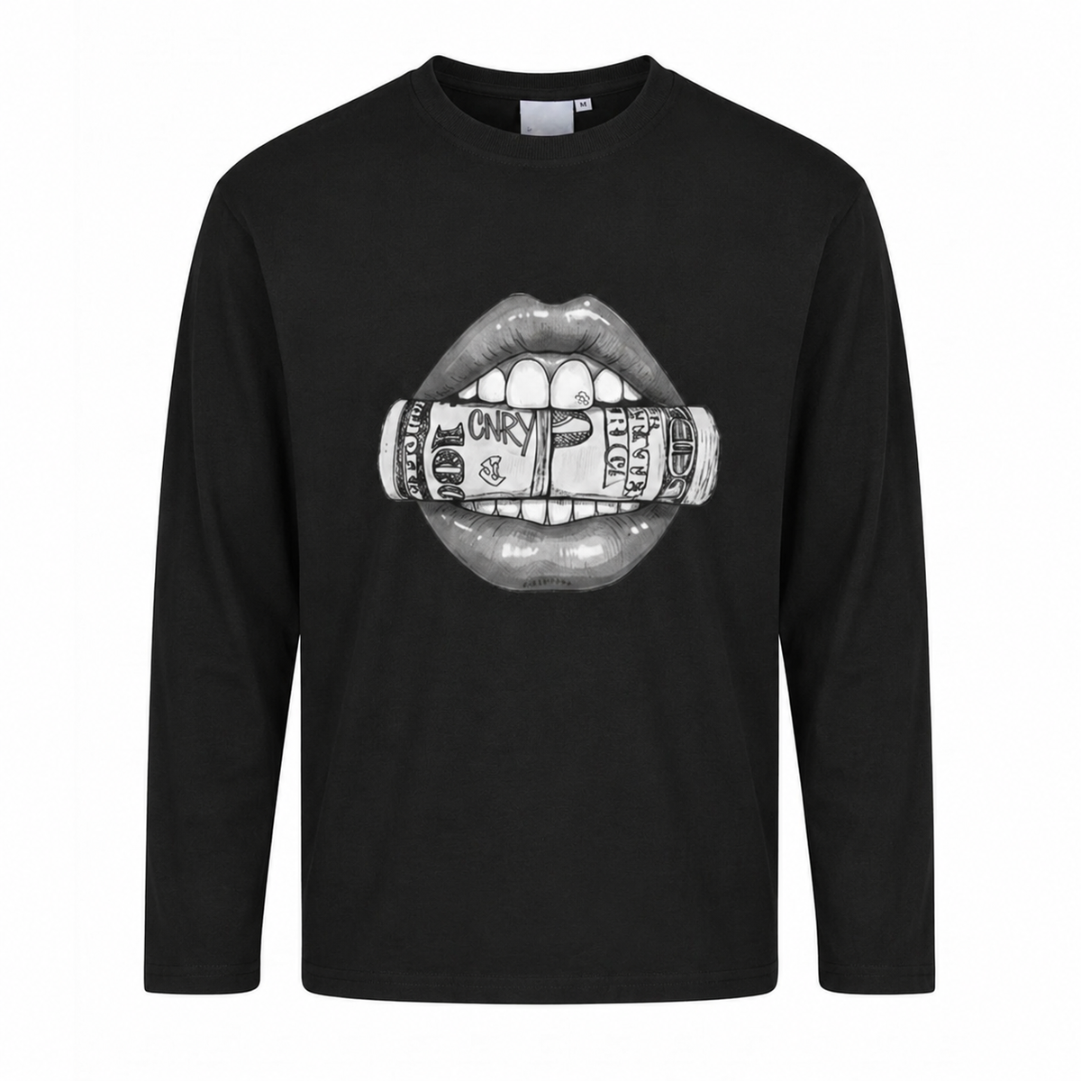 MD$ LONGSLEEVE BLACK