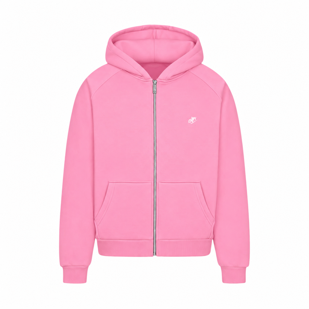 BASIC ZIP PINK