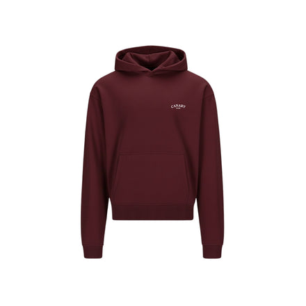 BORDEAUX RED HOODIE