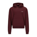 BORDEAUX RED HOODIE