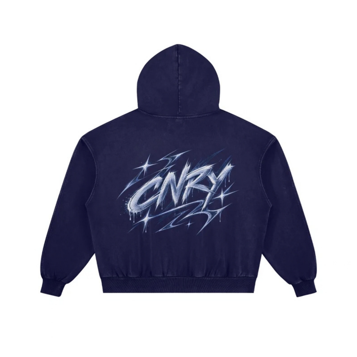 SPACE HOODIE NAVY BLUE