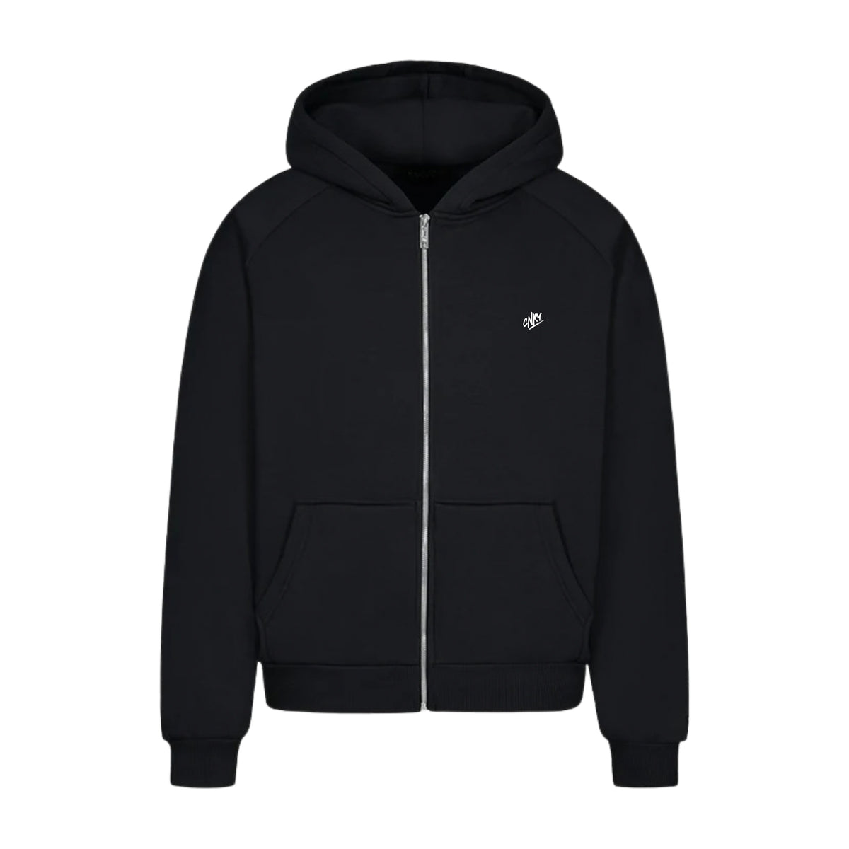 BASIC ZIP BLACK